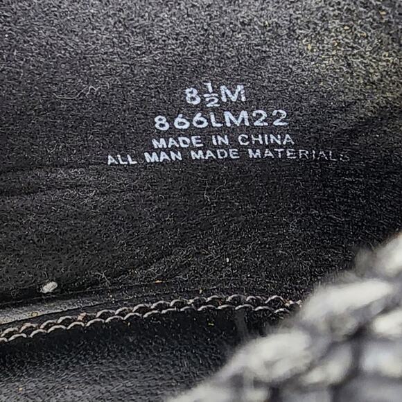 Life Stride Black Loafer Slipon Ballet Flats Breathable  Low Heel Shoes Size 8.5 - Picture 8 of 13